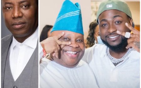 The real arindin is your Uncle, Gov Adeleke - Sowore replies Davido