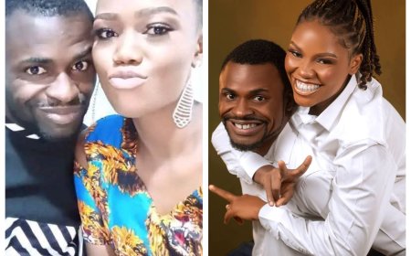 I was poor but she stayed with me, fed and bought things for me. Drank garri during her first pregnancy - Nigerian man praises his wife