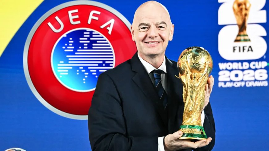 UEFA declares loss of confidence in Gianni Infantino's FIFA presidency