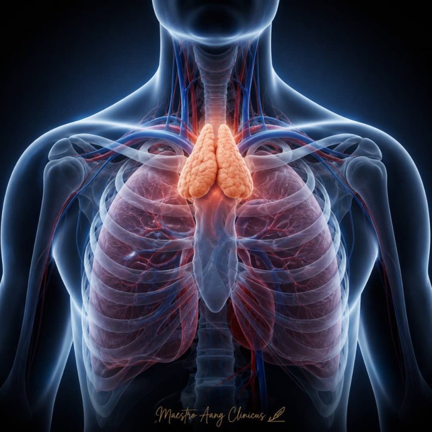 DO YOU KNOW YOU HAVE AN ORGAN THAT TRAINS YOUR IMMUNE CELLS... THEN SHRINKS AS YOU GROW OLDER?