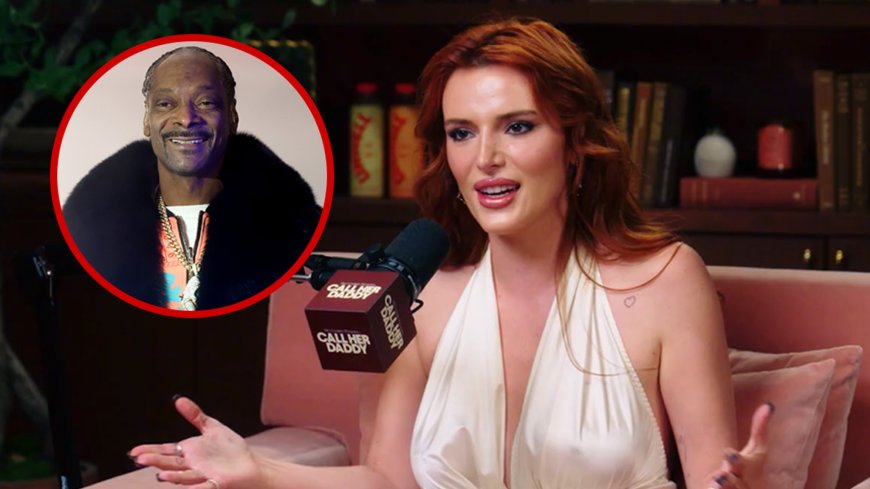 Actress Bella Thorne says she can smoke as much weed as rapper Snoop Dogg