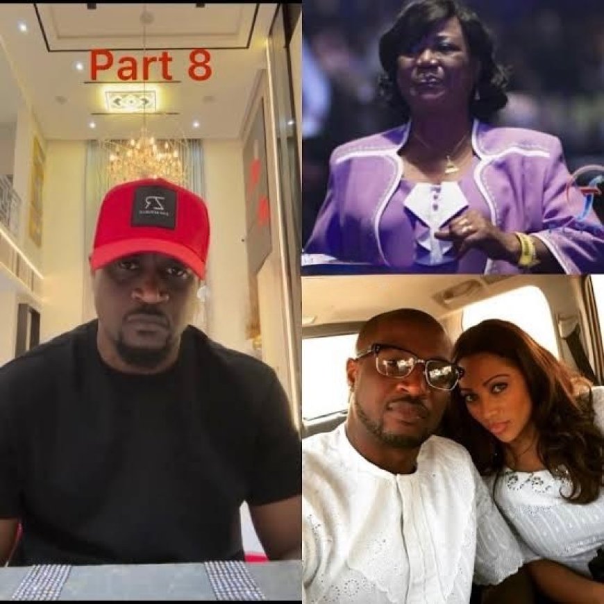 Peter Okoye cries as he explains how badly his family allegedly treated his wife, Lola when they found out she was pregnant for him