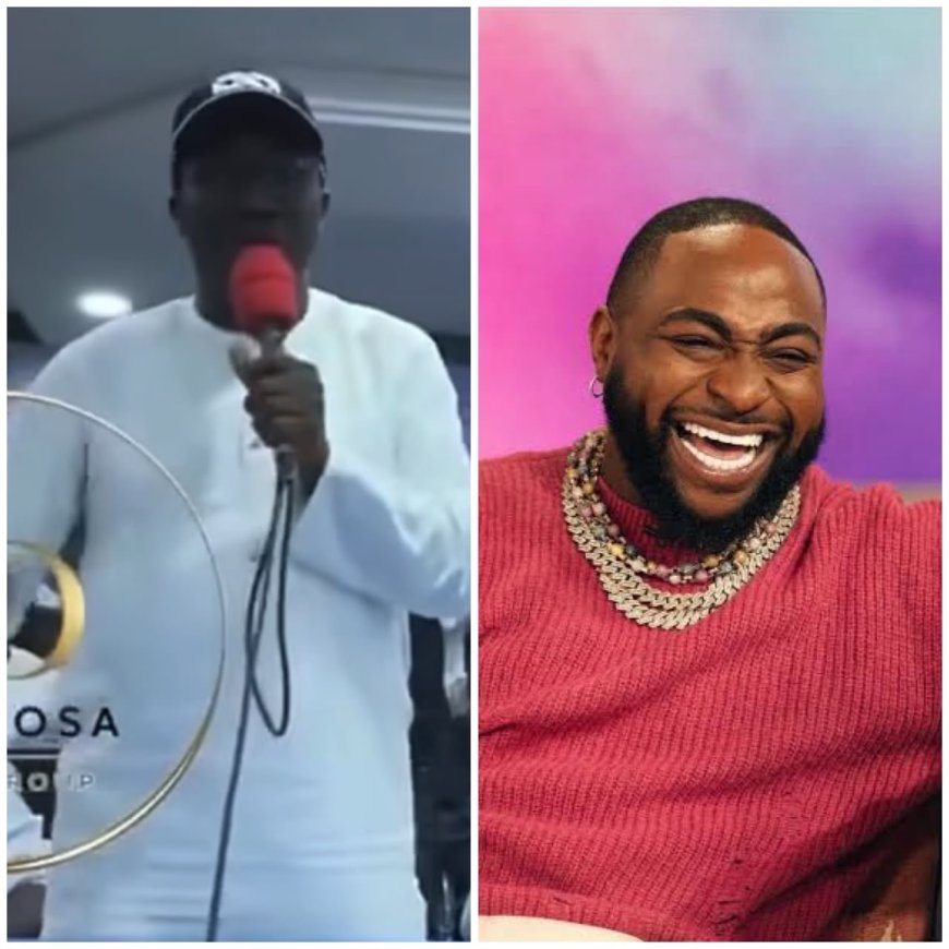 Davido trolls Edo state gov hours after he mocked his uncle, Gov Ademola for always dancing